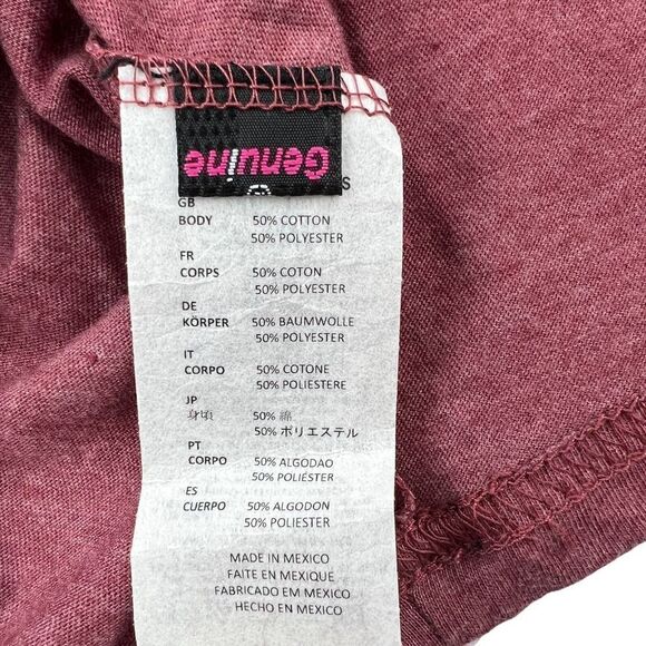 New Volcom Men US S Red T-Shirt Crew Neck Short Sleeve Logo Casual  Night Creep - Picture 9 of 9